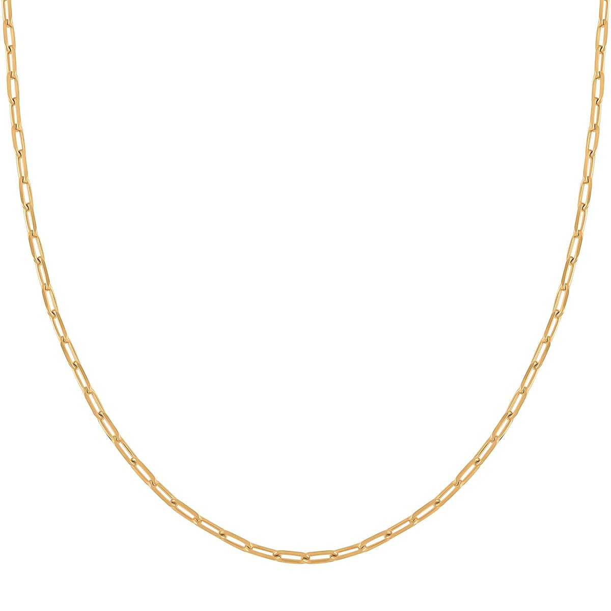Italian Power Chain Necklace in 14K Yellow Gold Over Sterling Silver 40.30 Grams 18 Inches image number 2