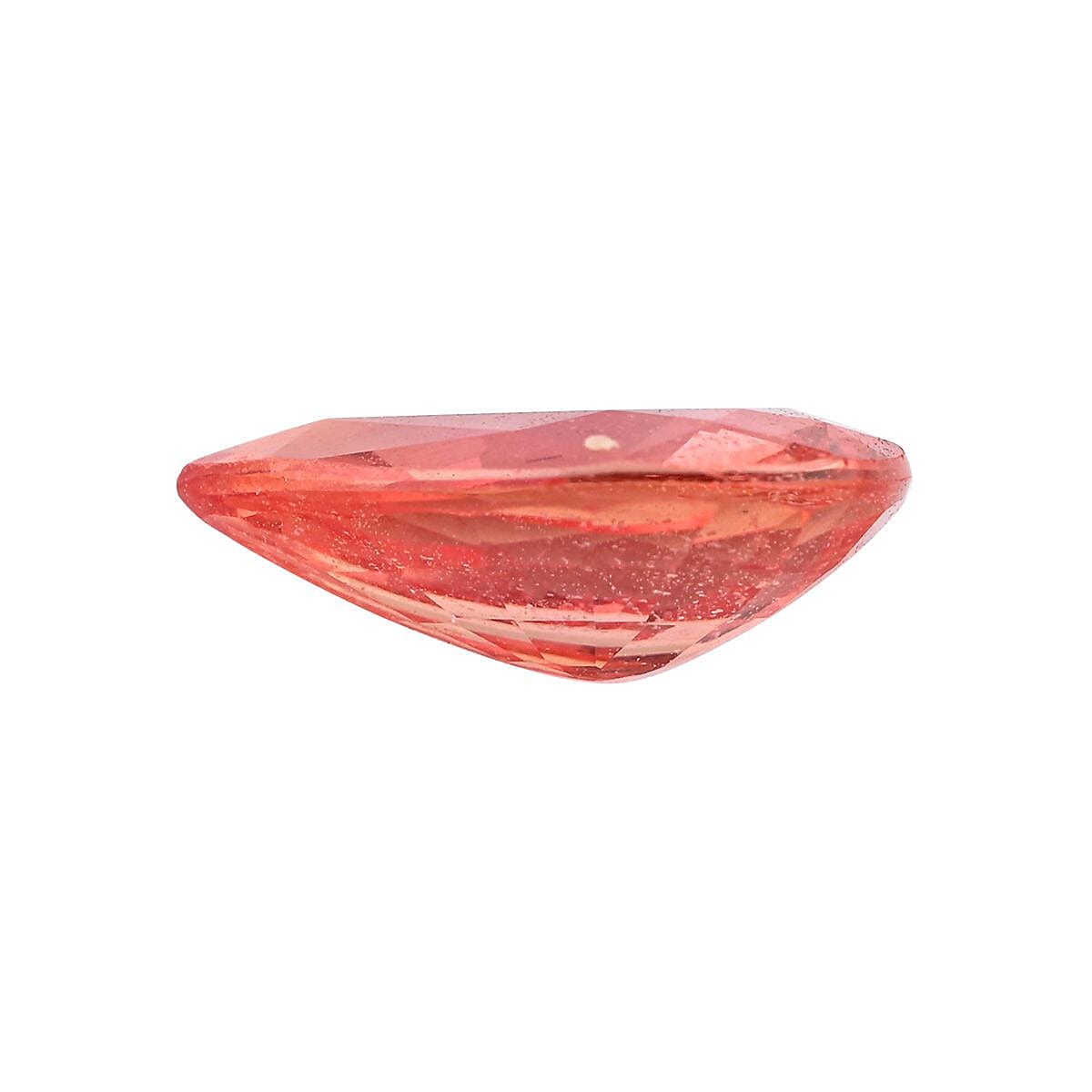 Certified & Appraised AAAA Padparadscha Sapphire (BT) (Pear Free Size) 1.00 ctw
