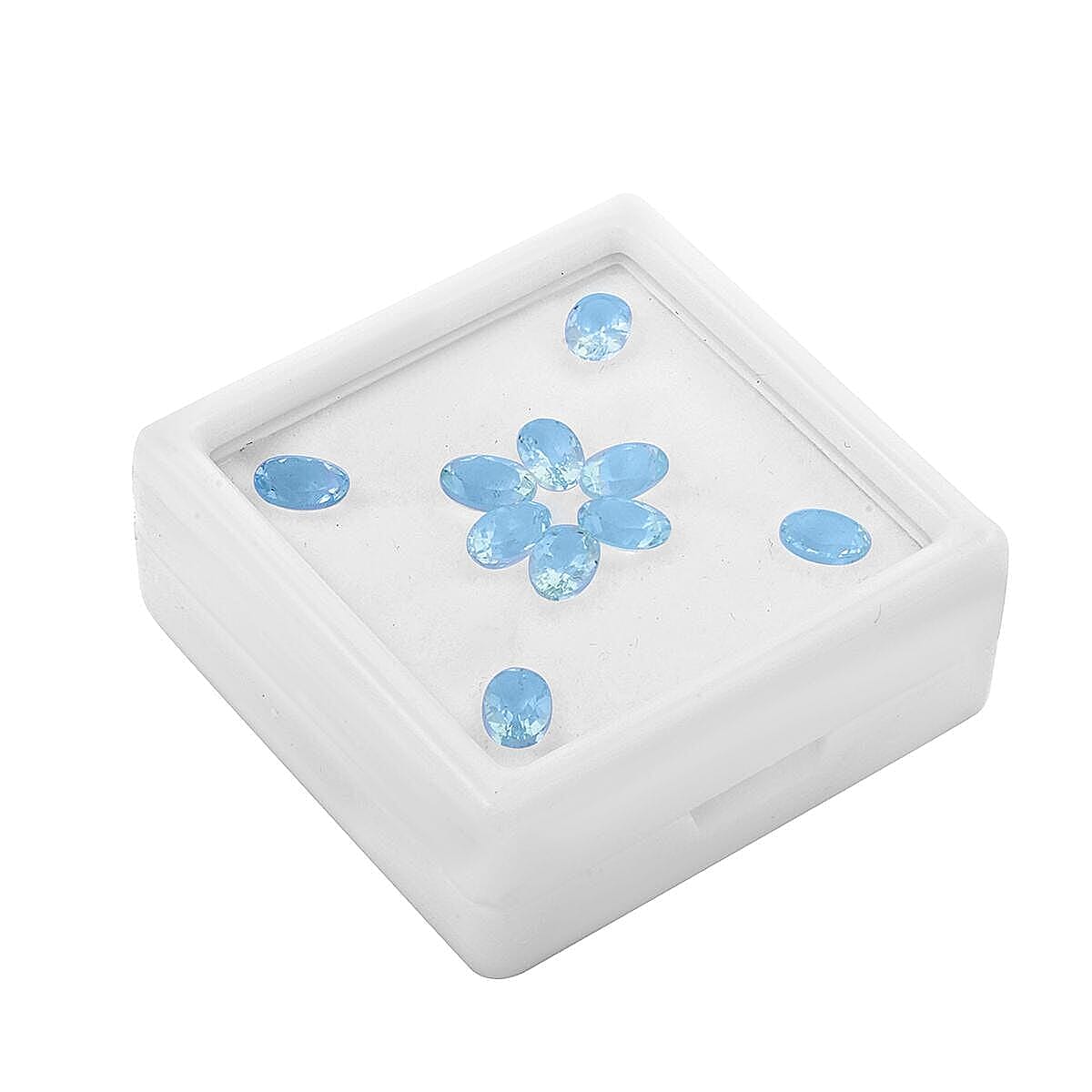 AA Mangoro Aquamarine Set of 10 (Ovl 6x4 mm) 5.00 ctw