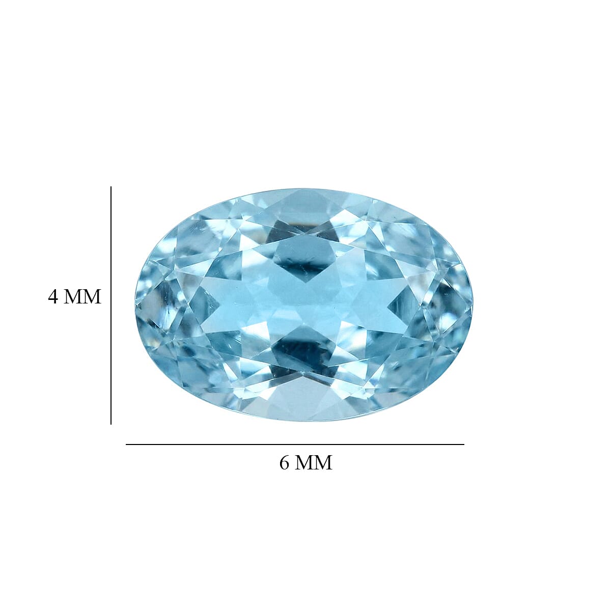 AA Mangoro Aquamarine Set of 10 (Ovl 6x4 mm) 5.00 ctw