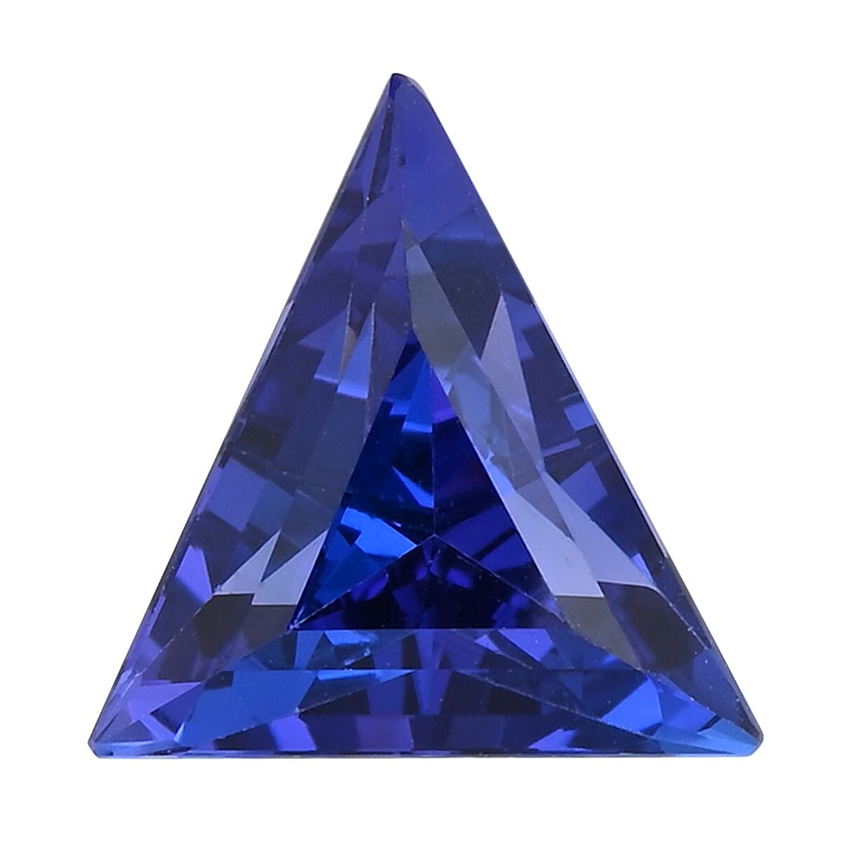 Certified and Appraised AAAA Vivid Tanzanite (Fancy Free Size) 7.00 ctw