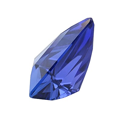 Certified and Appraised AAAA Vivid Tanzanite (Fancy Free Size) 7.00 ctw