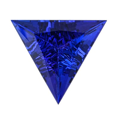 Certified and Appraised AAAA Vivid Tanzanite (Fancy Free Size) 7.00 ctw