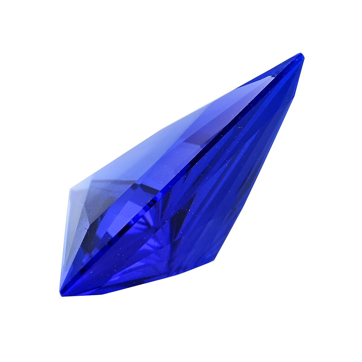 Certified and Appraised AAAA Vivid Tanzanite (Fancy Free Size) 7.00 ctw