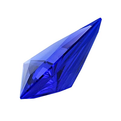 Certified and Appraised AAAA Vivid Tanzanite (Fancy Free Size) 7.00 ctw