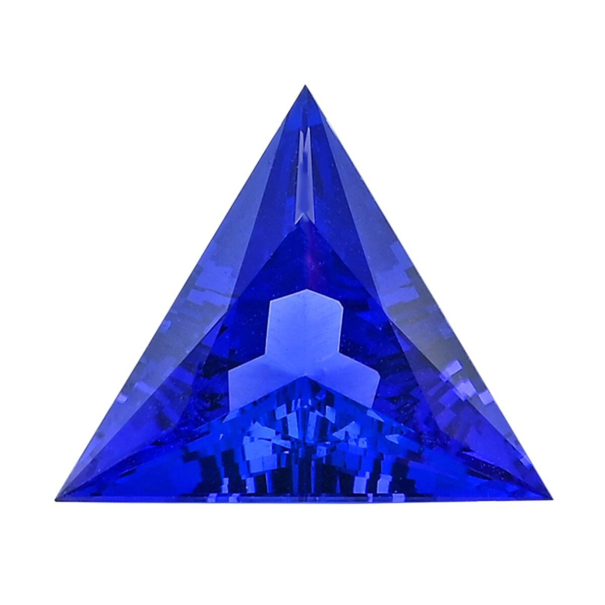 Certified and Appraised AAAA Vivid Tanzanite (Fancy Free Size) 7.00 ctw