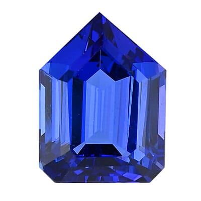 Certified and Appraised AAAA Vivid Tanzanite (Fancy Free Size) 7.00 ctw