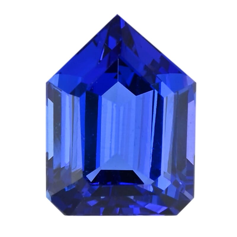 Certified and Appraised AAAA Vivid Tanzanite (Fancy Free Size) 7.00 ctw