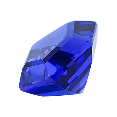Certified and Appraised AAAA Vivid Tanzanite (Fancy Free Size) 7.00 ctw