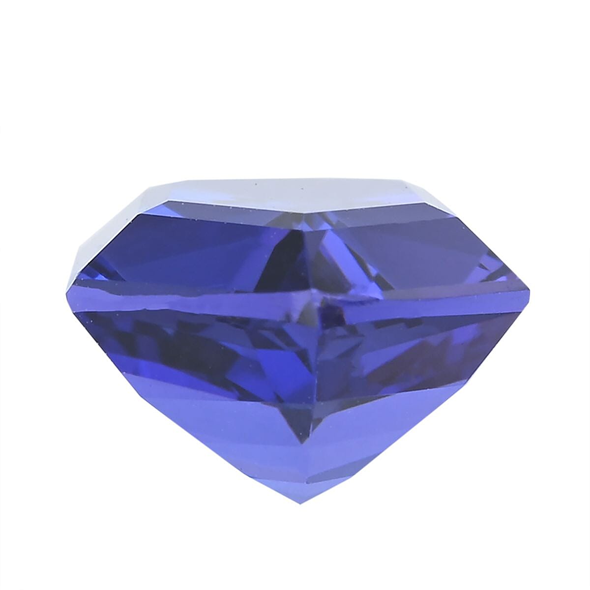Certified and Appraised AAAA Vivid Tanzanite (Fancy Free Size) 7.00 ctw
