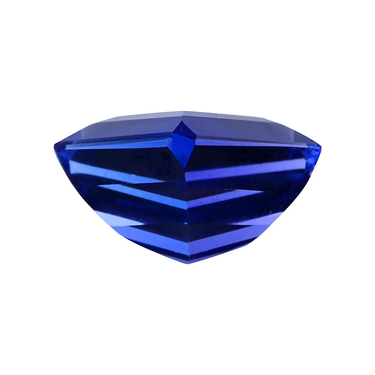 Certified and Appraised AAAA Vivid Tanzanite (Fancy Free Size) 7.00 ctw