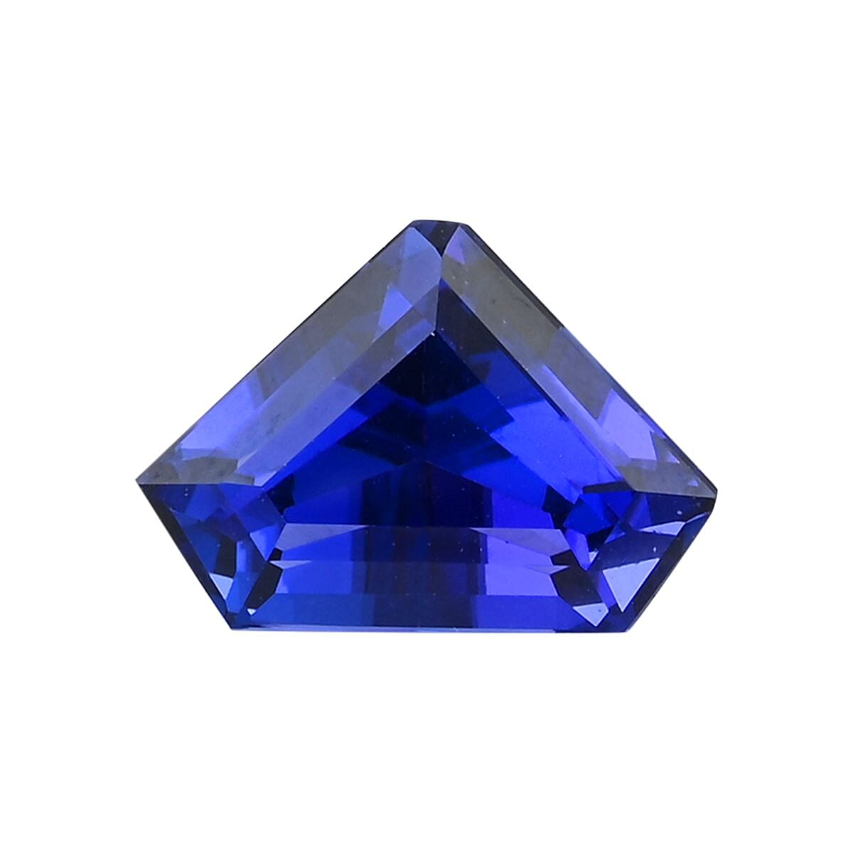 Certified and Appraised AAAA Vivid Tanzanite (Fancy Free Size) 7.00 ctw