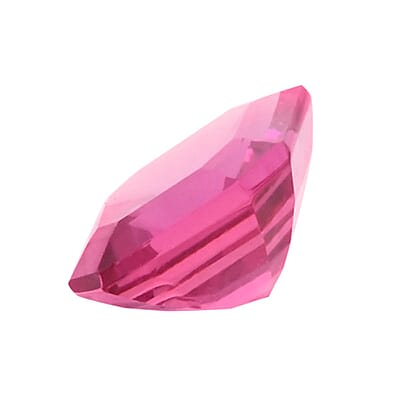 Luxuriant Lab Grown AAAA Asscher Cut Bixbite (Sqr 7x7 mm) 1.40 ctw