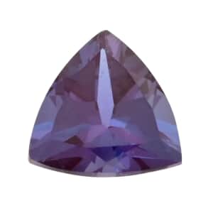 AAAA Lab Grown Alexandrite (Trl 7 mm) 1.40 ctw