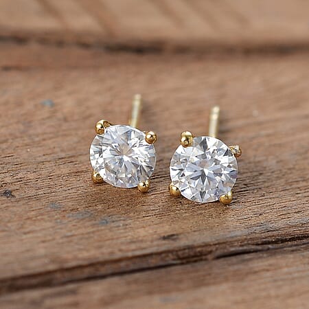 Yellow Gold Over Sterling Silver - Product card gallery slide 2 (10177762623801)