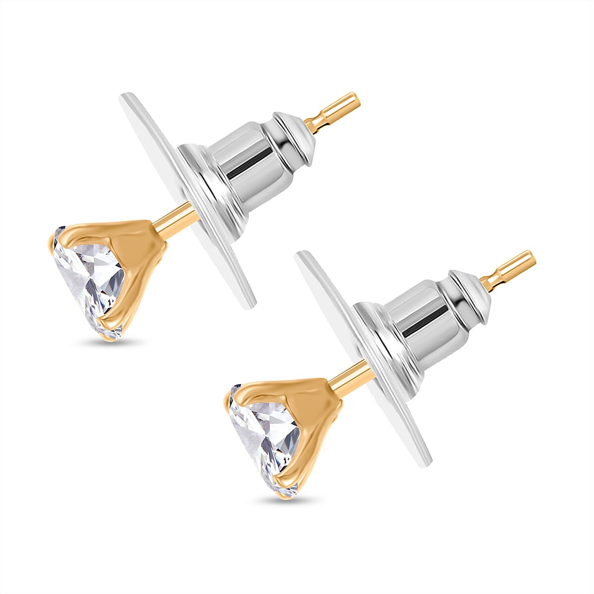 Yellow Gold Over Sterling Silver