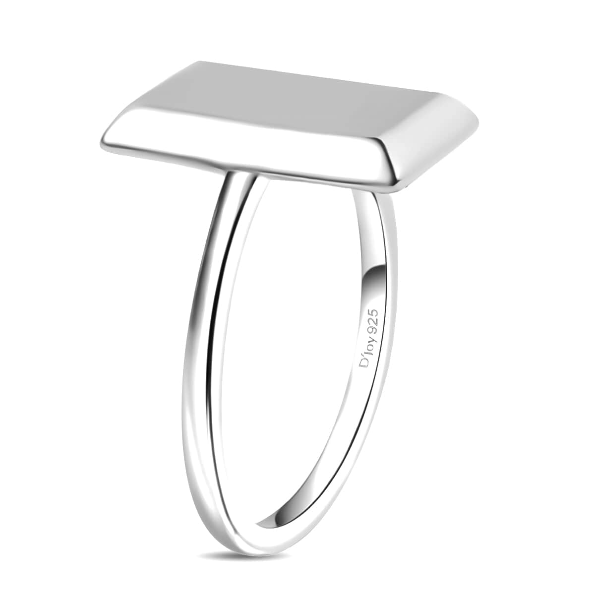 Bar Ring in Sterling Silver (Size 10.0) 2.60 Grams image number 3