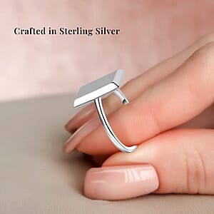 D'Joy Bar Ring in Sterling Silver (Size 6.0) 2.60 Grams