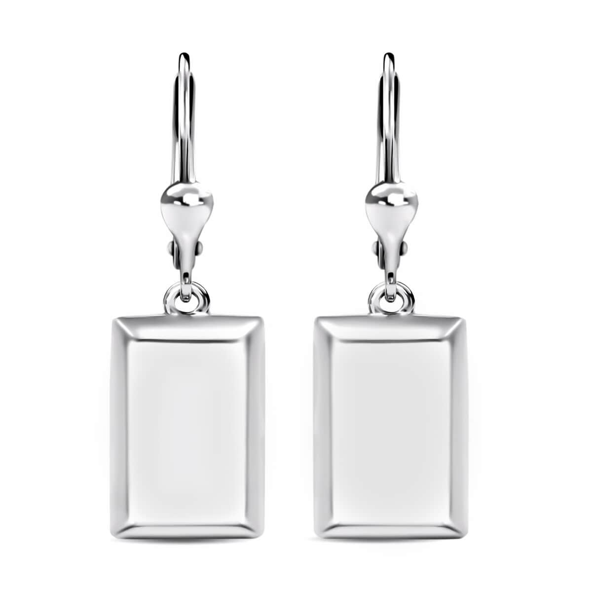 Bar Earrings in Sterling Silver 3 Grams image number 0