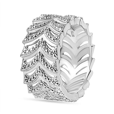 Karis White Diamond Accent Ring in Platinum Bond (Size 10.0)