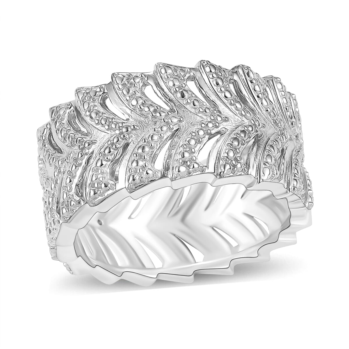 Karis White Diamond Accent Ring in Platinum Bond (Size 6.0) image number 0