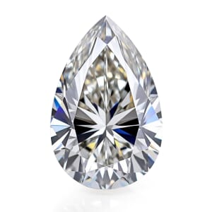 IGI Certified Luxuriant Lab Grown Diamond (Pear) (E-F, VS) 2.00 ctw