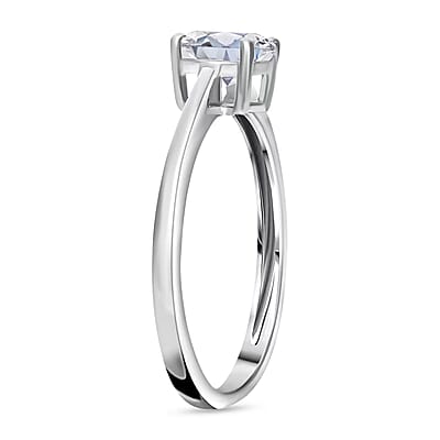 SGL Certified Asscher Cut Luxuriant Lab Grown Diamond G-H VS 2.00 ctw Ring in 950 Platinum (Size 10.0)