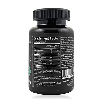 Gyat Hydrate Electrolytes Dietary Supplement (60 Gummies)- Elderberry