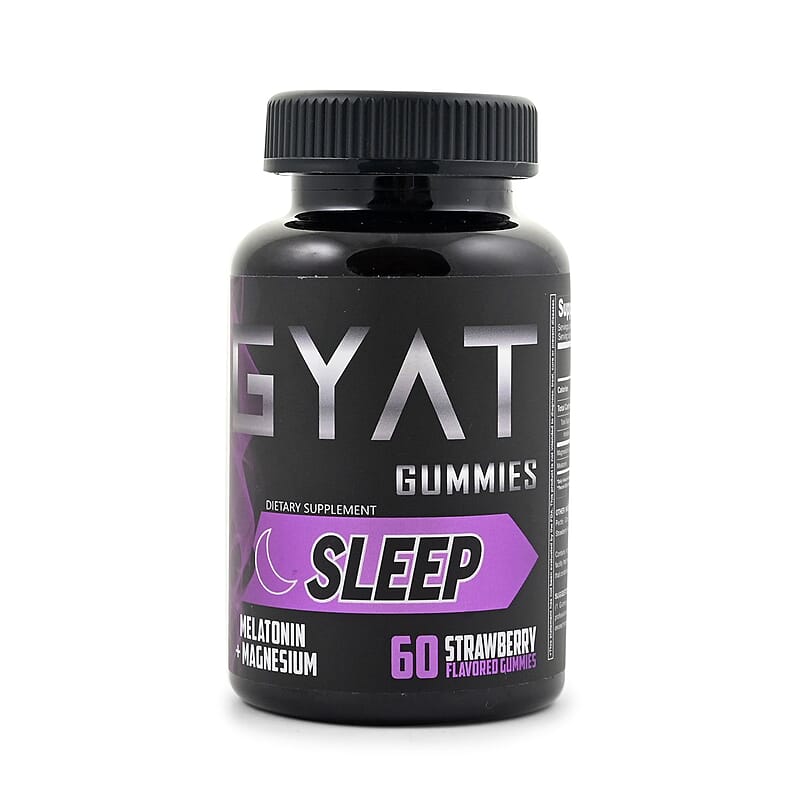 Gyat Sleep Melatonin & Magnesium Supplement (60 Gummies)- Strawberry