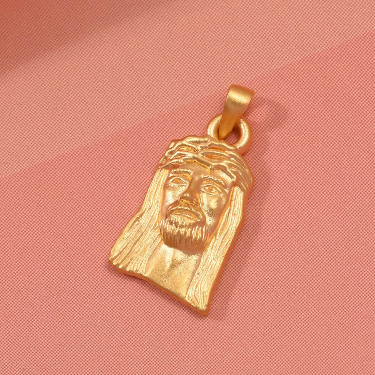 Jesus Pendant in 24K Yellow Gold 1 Grams image number 1