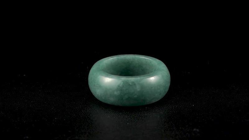 Olmec Jadeite Band Ring (Size 10.0) 35.00 ctw