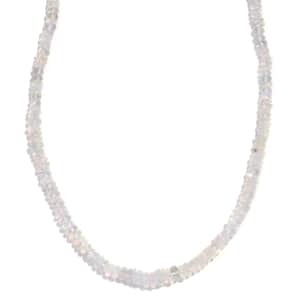 Ethiopian Welo Opal 34.00 ctw Necklace in Vermeil Yellow Gold Over Sterling Silver 18 Inches