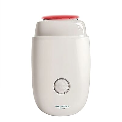 Nuovaluce Mini Plus Microcurrent Skincare Device Bundle with Silver Conductive Gel and Travel Case (2 Years Warranty)