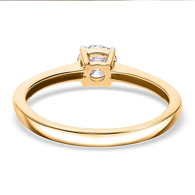 14K Yellow Gold Luxuriant Lab Grown Diamond (G, VS) Ring (Size 10.0) (Del. in 12-15 Days) 0.50 ctw