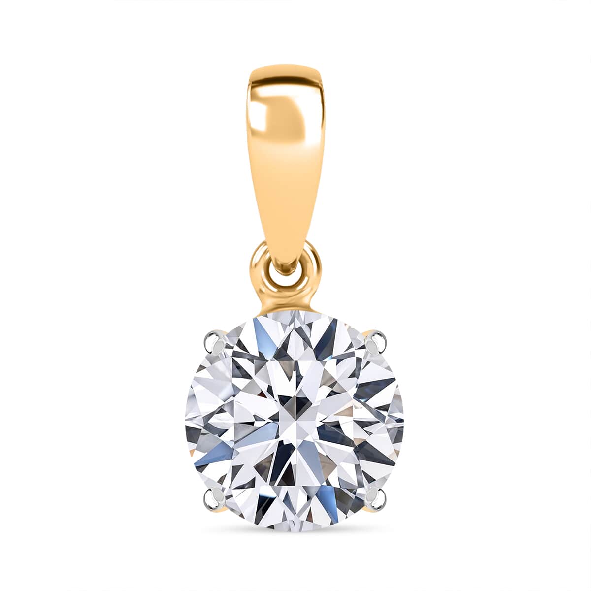 Luxuriant Lab Grown Diamond G VS 0.50 ctw Pendant in 14K Yellow Gold (Del. in 12-15 Days) image number 0