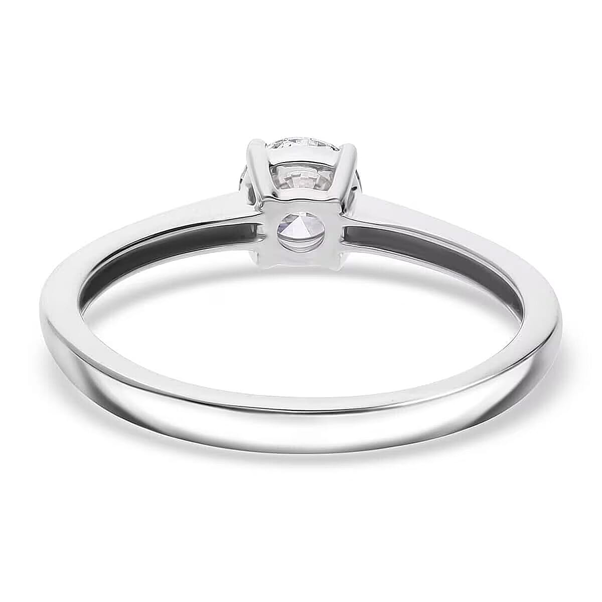 Luxuriant Lab Grown Diamond G VS 0.50 ctw Ring in 14K White Gold (Size 10.0) image number 7