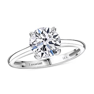 Luxuriant Lab Grown Diamond G VS 2.00 ctw Ring in 14K White Gold (Size 7.0)
