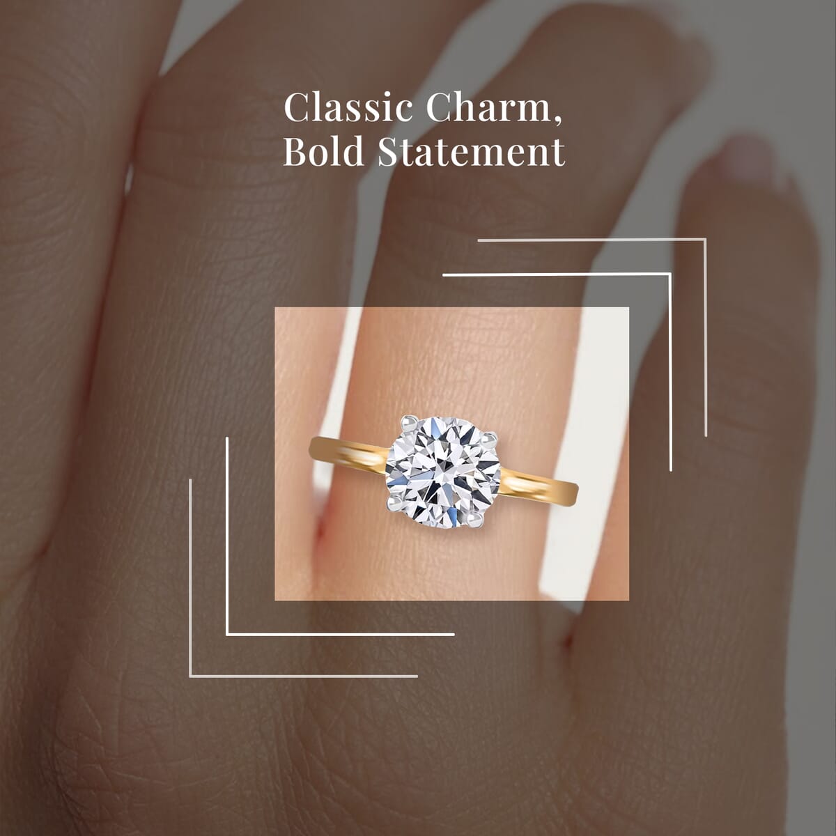 Luxuriant Lab Grown Diamond G VS 1.50 ctw Ring in 14K Yellow Gold (Size 10.0) image number 1