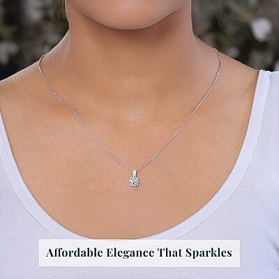 Luxuriant Lab Grown Diamond G VS 2.00 ctw Pendant without Chain in 950 Platinum