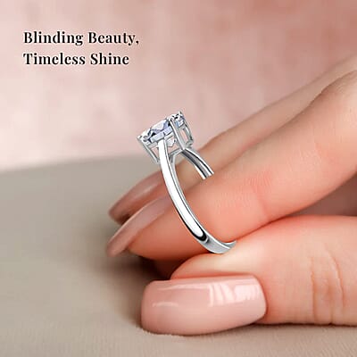 Luxuriant Lab Grown Diamond G VS 2.00 ctw Ring in 950 Platinum (Size 10.0) (Del. in 12-15 Days)