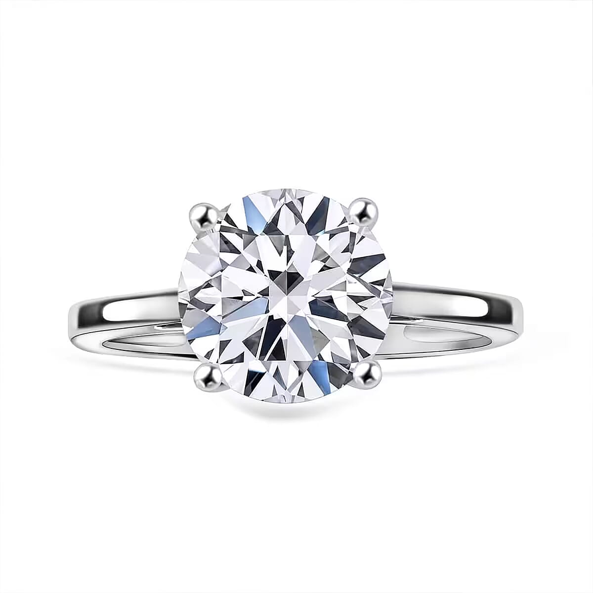 Luxuriant Lab Grown Diamond G VS 2.00 ctw Ring in 950 Platinum (Size 10.5) (Del. in 12-15 Days) image number 0