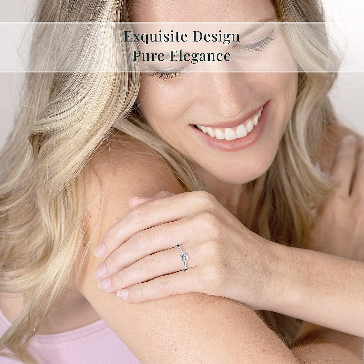 Luxuriant Lab Grown Diamond G VS 1.50 ctw Ring in 950 Platinum (Size 7.0) (Del. in 12-15 Days) image number 1