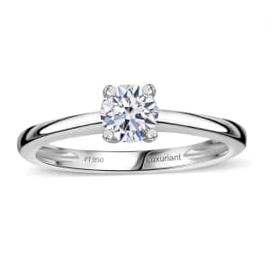 Luxuriant Lab Grown Diamond G VS 1.00 ctw Ring in 950 Platinum (Size 5.0) (Del. in 12-15 Days)