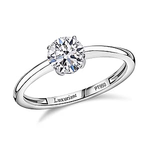 Luxuriant Lab Grown Diamond G VS 1.00 ctw Ring in 950 Platinum (Size 6.5) (Del. in 12-15 Days)