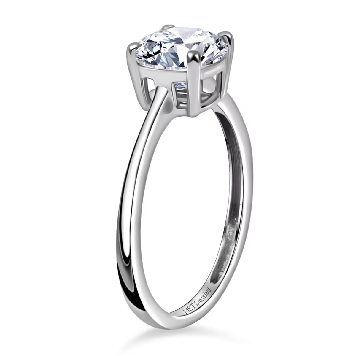 IGI Certified Luxuriant Lab Grown Diamond G VS 3.00 ctw Ring in 14K White Gold (Size 10.0) (Del. in 12-15 Days) image number 8