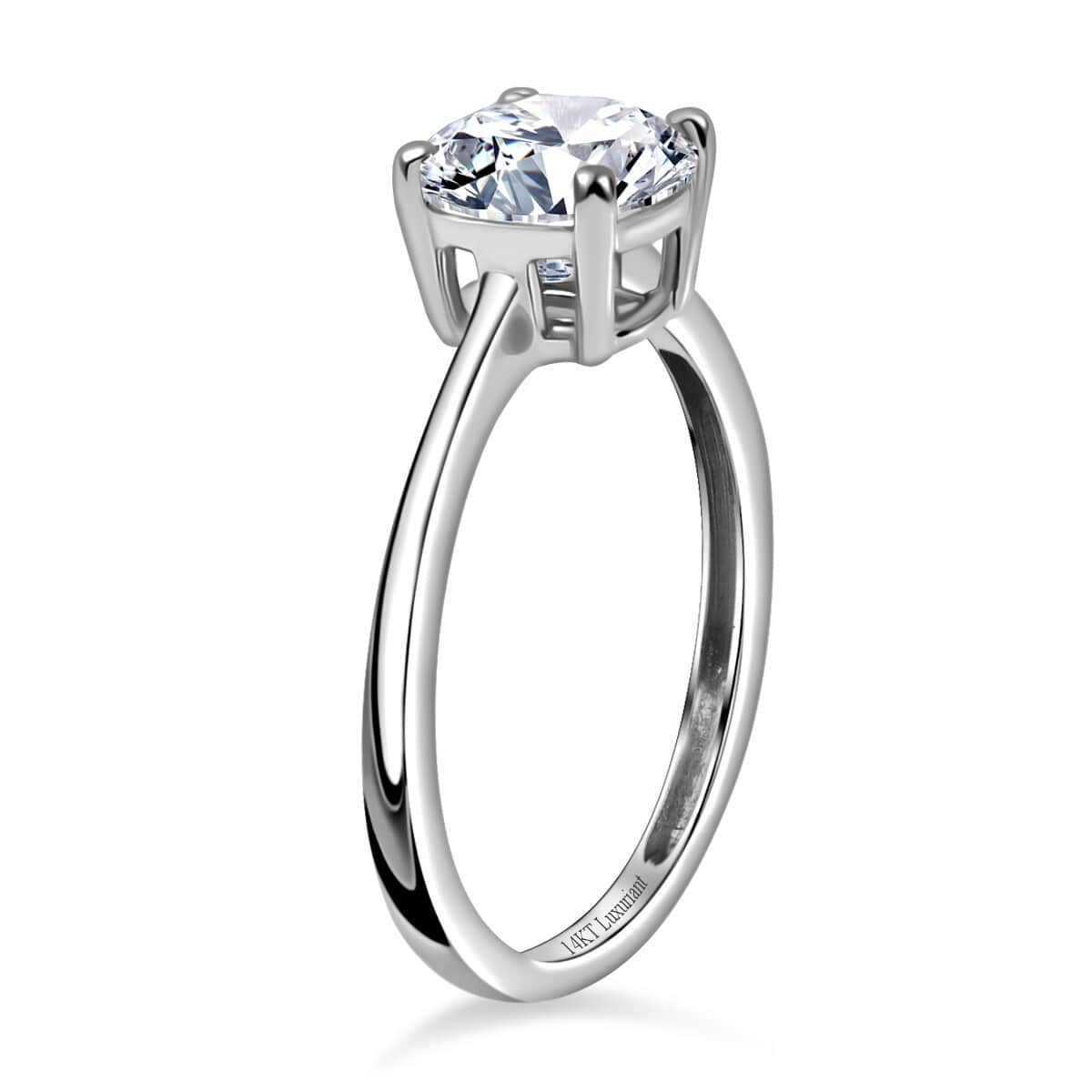 Luxuriant Lab Grown Diamond G VS 3.00 ctw Ring in 14K White Gold (Size 6.0) (Del. in 12-15 Days) image number 2