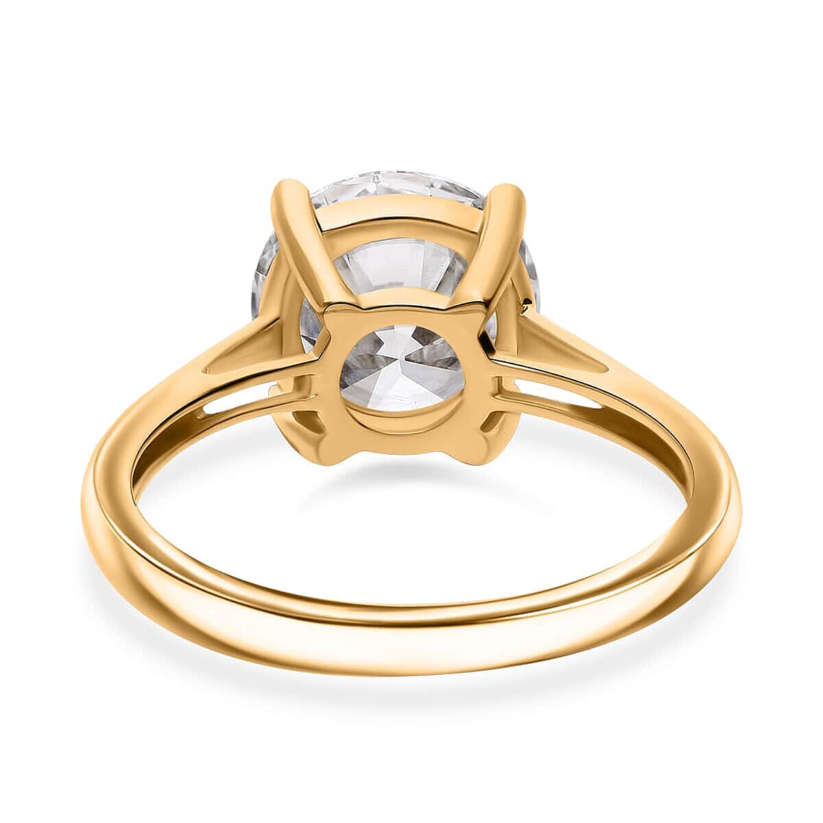 IGI Certified Luxuriant Lab Grown Diamond G VS 3.00 ctw Ring in 14K Yellow Gold (Size 10.5) (Del. in 12-15 Days) image number 2