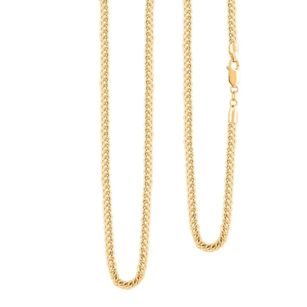 3.2mm Box Franco Necklace in 10K Yellow Gold 11.10 Grams 26 Inches image number 0