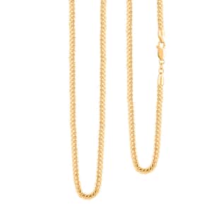 3.2mm Box Franco Necklace in 10K Yellow Gold 11.10 Grams 26 Inches