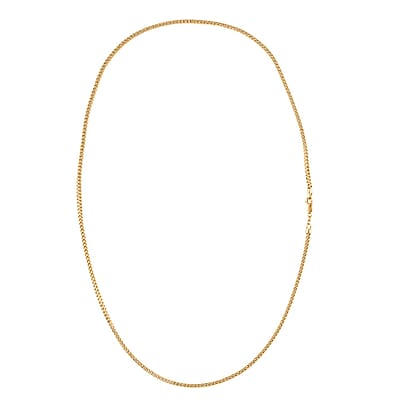 3.2mm Box Franco Necklace in 10K Yellow Gold 11.10 Grams 26 Inches